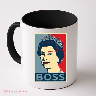 Queen Elizabeth II Boss Her Royal Highness Coffee Mug