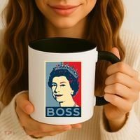 Queen Elizabeth II Boss Her Royal Highness Coffee Mug thumb 3
