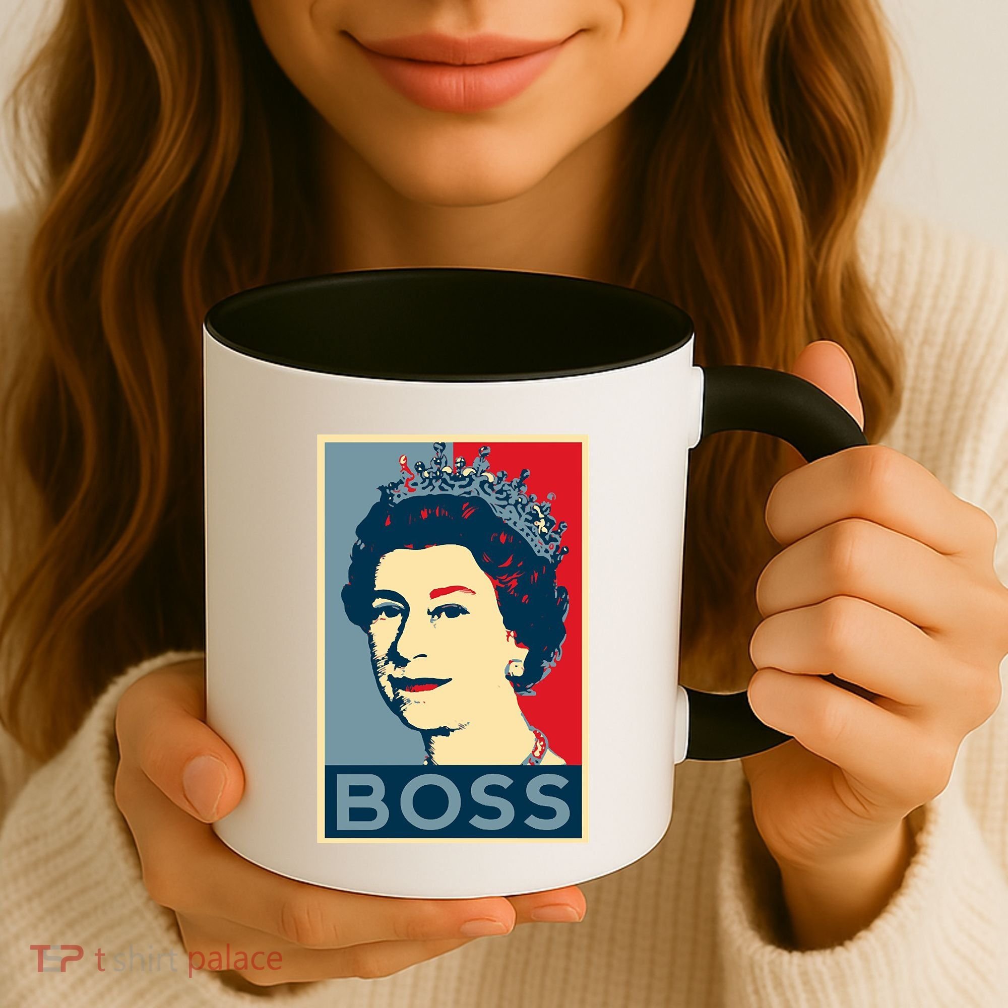 Queen Elizabeth II Boss Her Royal Highness Coffee Mug