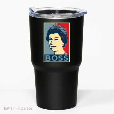 Queen Elizabeth II Boss Her Royal Highness Tumbler