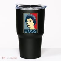 Queen Elizabeth II Boss Her Royal Highness Tumbler thumb 0