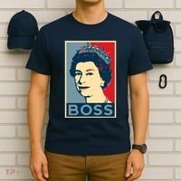 Queen Elizabeth II Boss Her Royal Highness T-Shirt thumb 6
