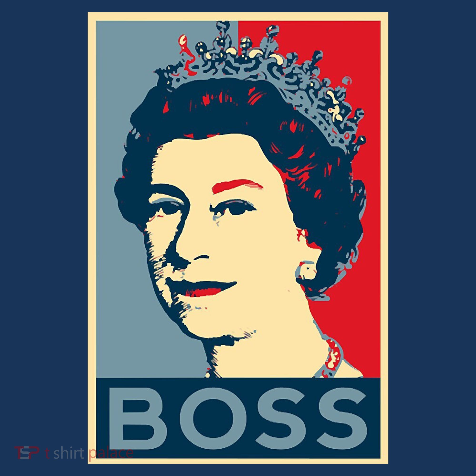 Queen Elizabeth II Boss Her Royal Highness Coaster