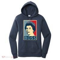 Queen Elizabeth II Boss Her Royal Highness Women's Hoodie thumb 0