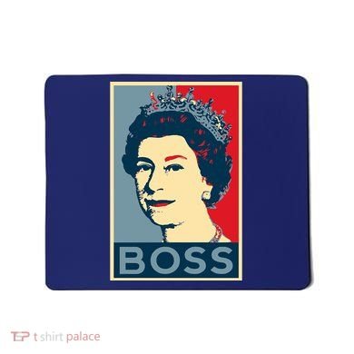 Queen Elizabeth II Boss Her Royal Highness Mousepad