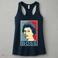 Queen Elizabeth II Boss Her Royal Highness Women's Tank Top thumb 3