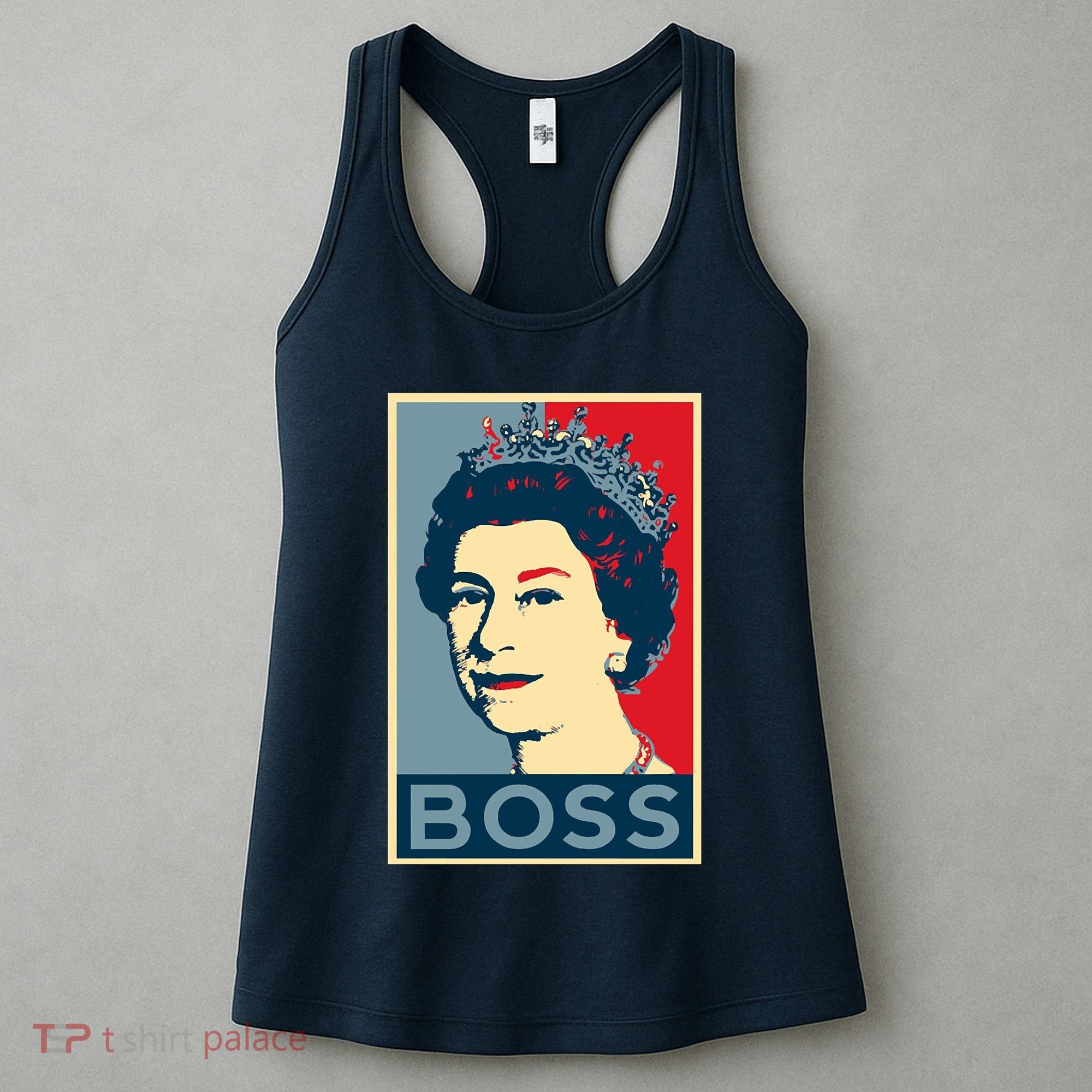 Queen Elizabeth II Boss Her Royal Highness Women's Tank Top