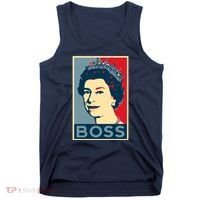 Queen Elizabeth II Boss Her Royal Highness Tank Top thumb 0