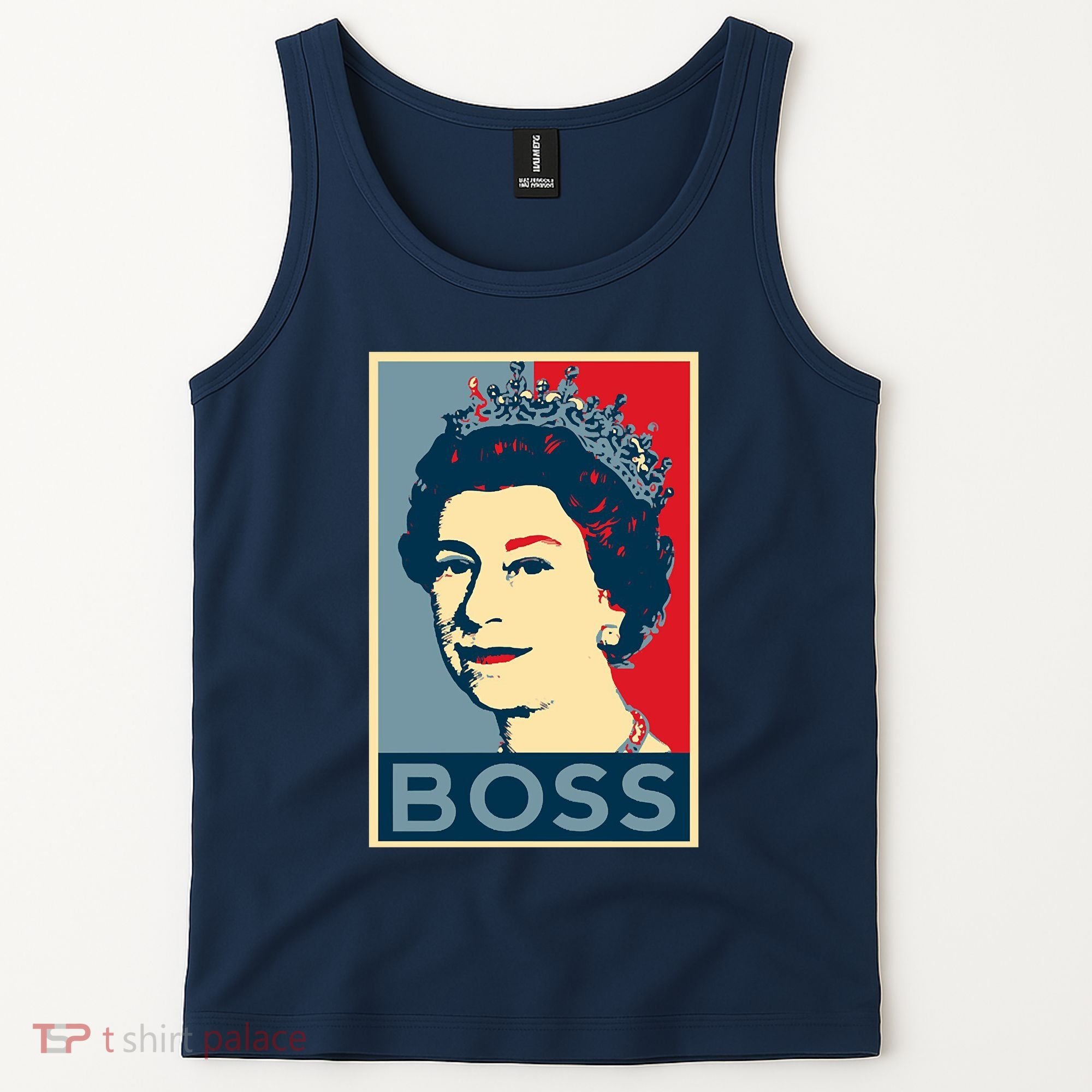 Queen Elizabeth II Boss Her Royal Highness Tank Top