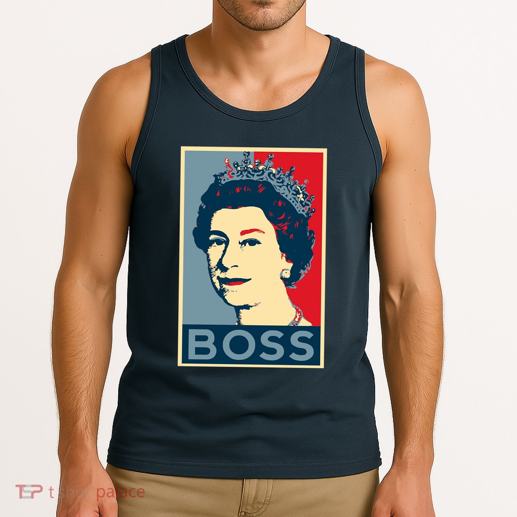 Queen Elizabeth II Boss Her Royal Highness Tank Top