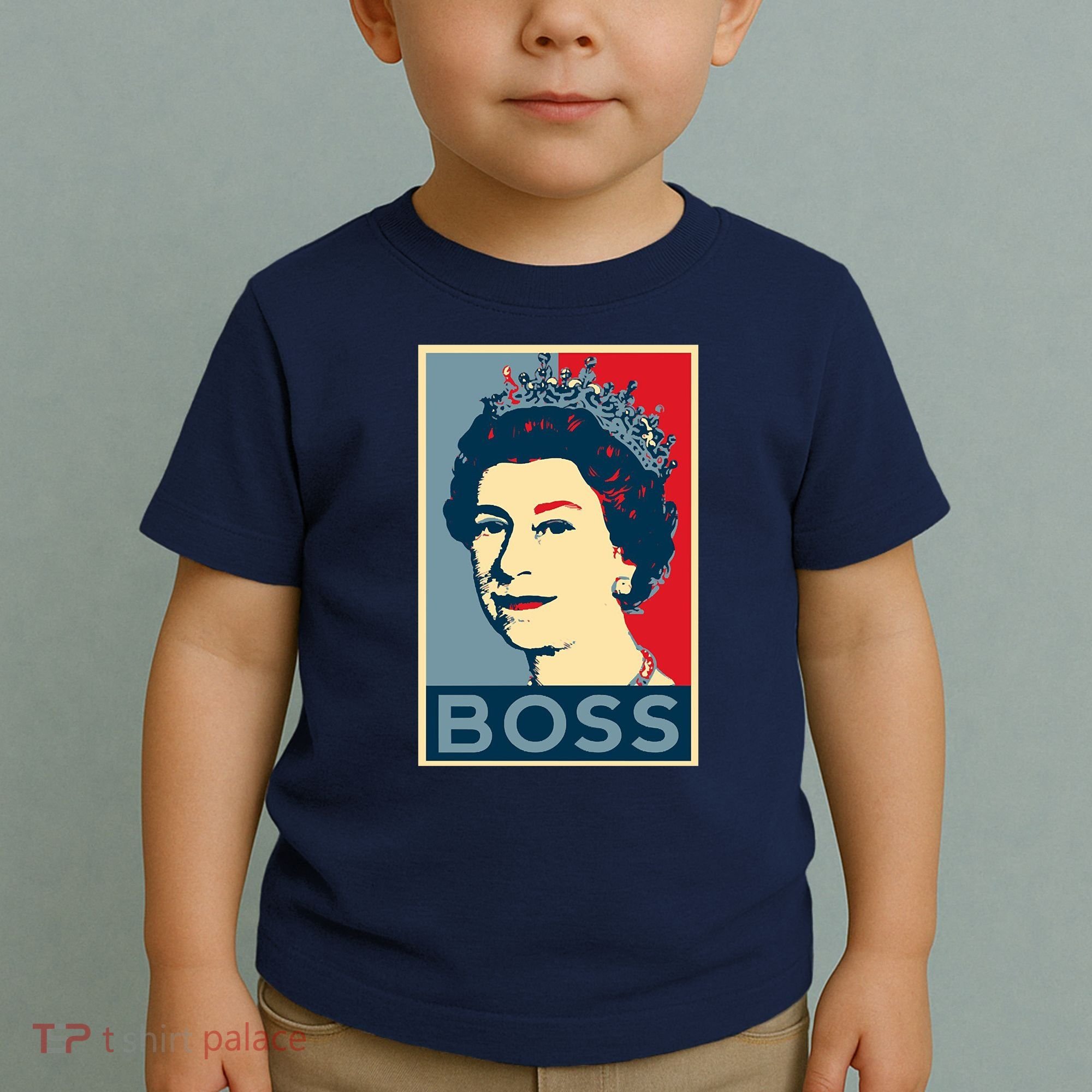 Queen Elizabeth II Boss Her Royal Highness Toddler T-Shirt
