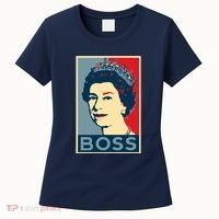 Queen Elizabeth II Boss Her Royal Highness Women's T-Shirt thumb 0