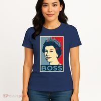Queen Elizabeth II Boss Her Royal Highness Women's T-Shirt thumb 4