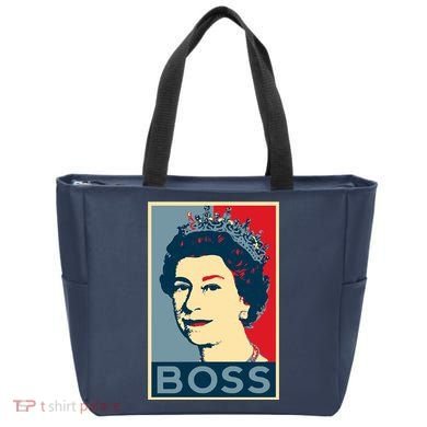 Queen Elizabeth II Boss Her Royal Highness Tote Bag