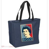 Queen Elizabeth II Boss Her Royal Highness Tote Bag thumb 2
