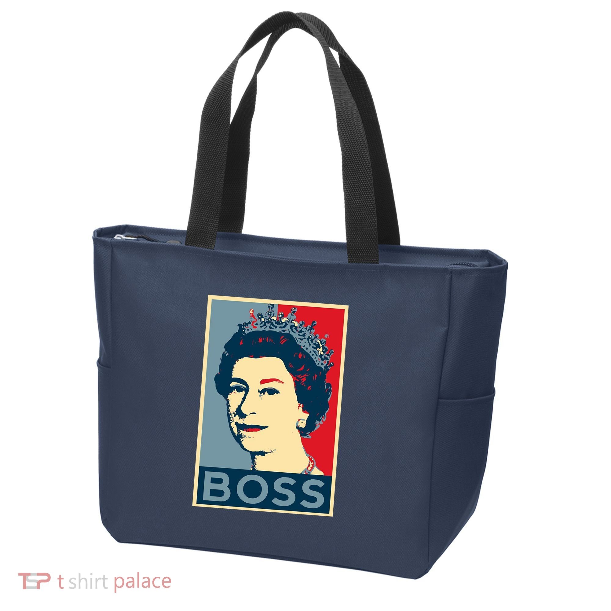Queen Elizabeth II Boss Her Royal Highness Tote Bag