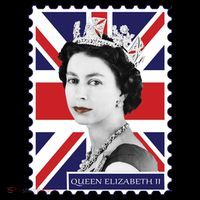 Queen Elizabeth II England Stamp Coffee Mug thumb 5