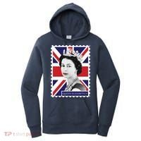 Queen Elizabeth II England Stamp Women's Hoodie thumb 0