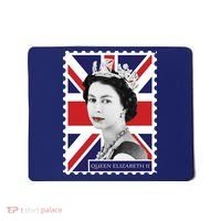 Queen Elizabeth II England Stamp Mousepad thumb 0