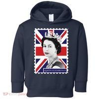 Queen Elizabeth II England Stamp Toddler Hoodie thumb 0
