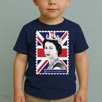 Queen Elizabeth II England Stamp Toddler T-Shirt thumb 2