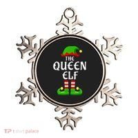 Queen Elf Pajama Matching Group Christmas Holiday Ornament thumb 0