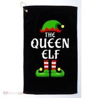 Queen Elf Pajama Matching Group Christmas Holiday Golf Towel thumb 0