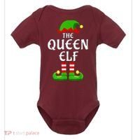 Queen Elf Pajama Matching Group Christmas Holiday Baby Bodysuit thumb 0