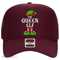 Queen Elf Pajama Matching Group Christmas Holiday Hat thumb 0