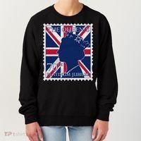 Queen Elizabeth Platinum Jubilee Celebration Queens 70th Anniversary Union Jack Women's Sweatshirt thumb 0