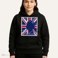 Queen Elizabeth Platinum Jubilee Celebration Queens 70th Anniversary Union Jack Hoodie thumb 5