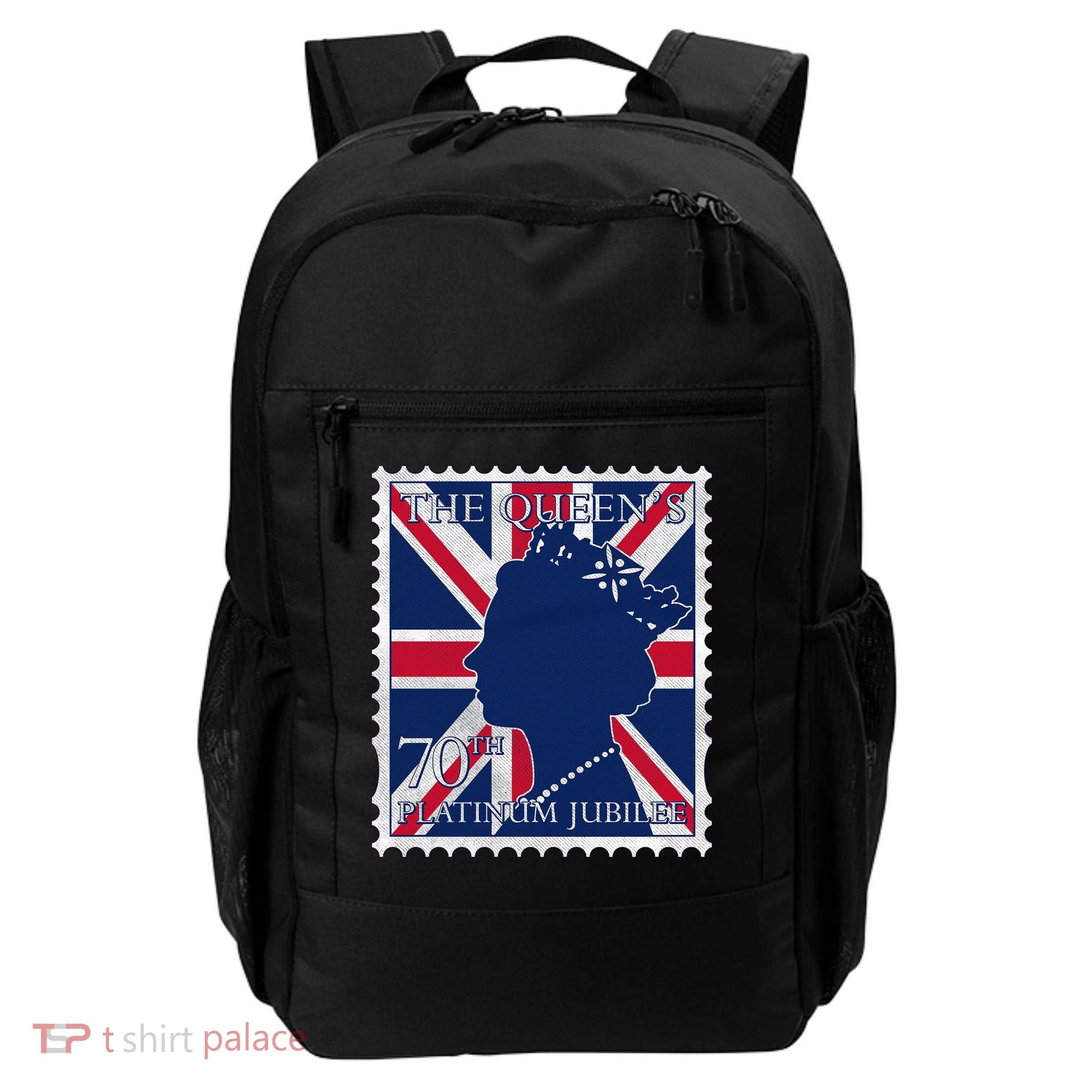 Queen Elizabeth Platinum Jubilee Celebration Queens 70th Anniversary Union Jack Backpack