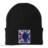 Queen Elizabeth Platinum Jubilee Celebration Queens 70th Anniversary Union Jack Beanie thumb 0