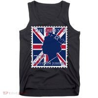 Queen Elizabeth Platinum Jubilee Celebration Queens 70th Anniversary Union Jack Tank Top thumb 0