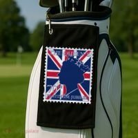 Queen Elizabeth Platinum Jubilee Celebration Queens 70th Anniversary Union Jack Golf Towel thumb 2