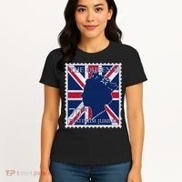 Queen Elizabeth Platinum Jubilee Celebration Queens 70th Anniversary Union Jack Women's T-Shirt thumb 4