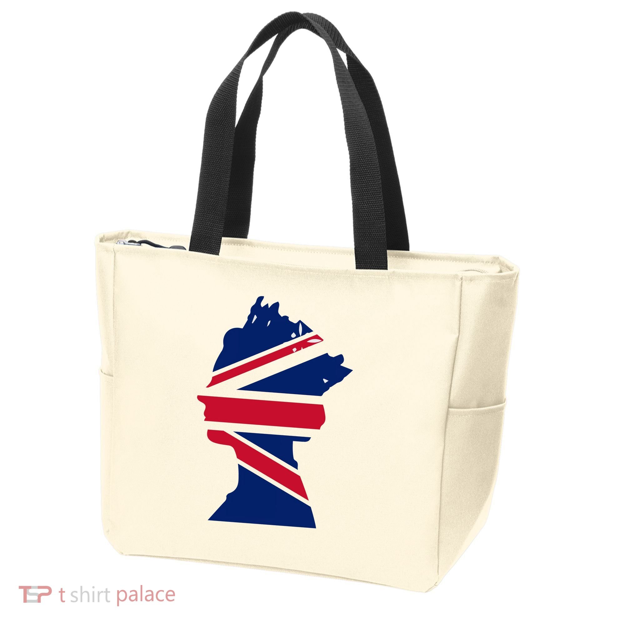 Queen Elizabeth Platinum Jubilee Celebration Queens 70th Anniversary Union Jack Tote Bag