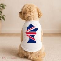 Queen Elizabeth Platinum Jubilee Celebration Queens 70th Anniversary Union Jack Doggie Tank thumb 2