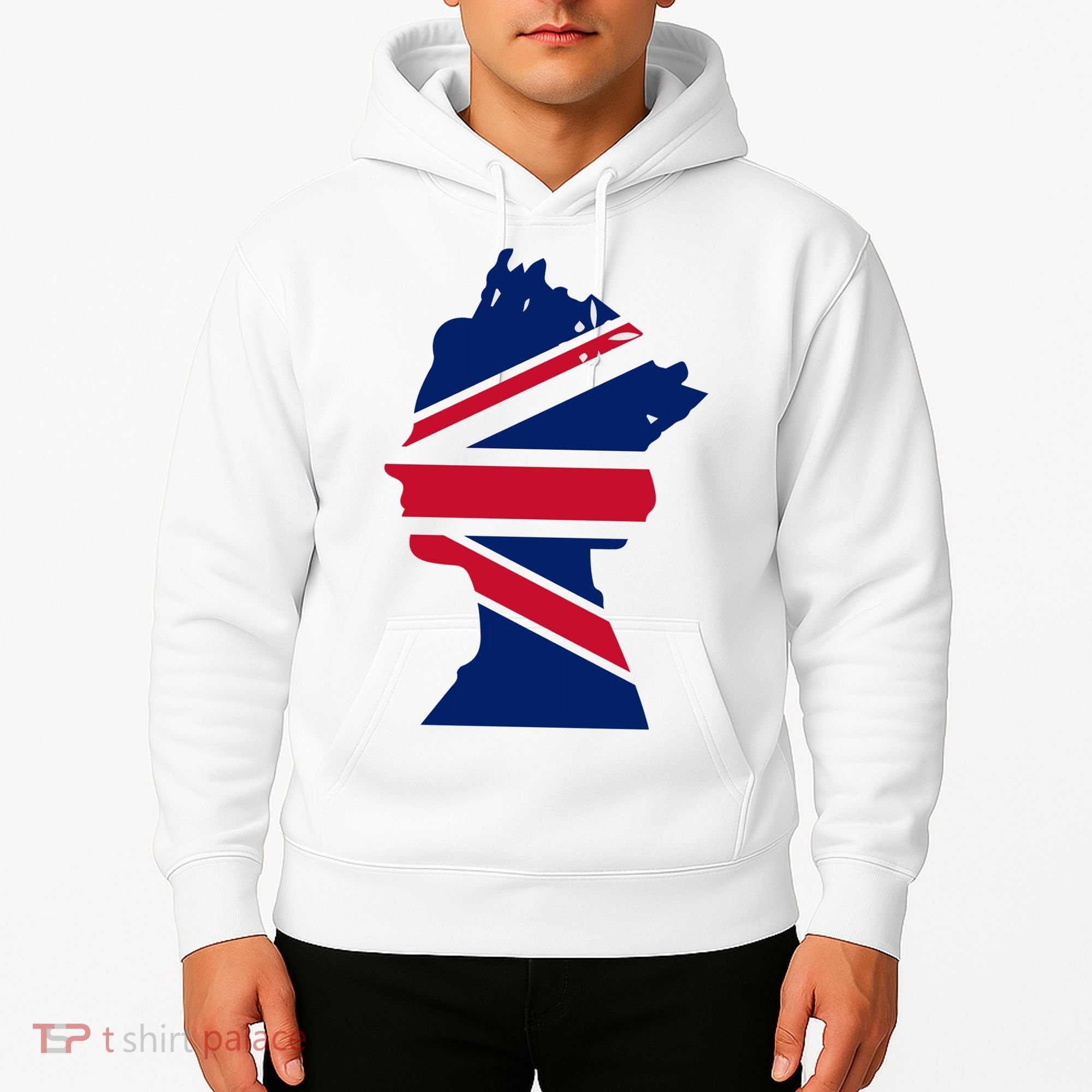 Queen Elizabeth Platinum Jubilee Celebration Queens 70th Anniversary Union Jack Hoodie