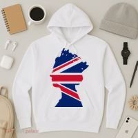 Queen Elizabeth Platinum Jubilee Celebration Queens 70th Anniversary Union Jack Hoodie thumb 3