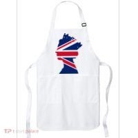 Queen Elizabeth Platinum Jubilee Celebration Queens 70th Anniversary Union Jack Apron thumb 0