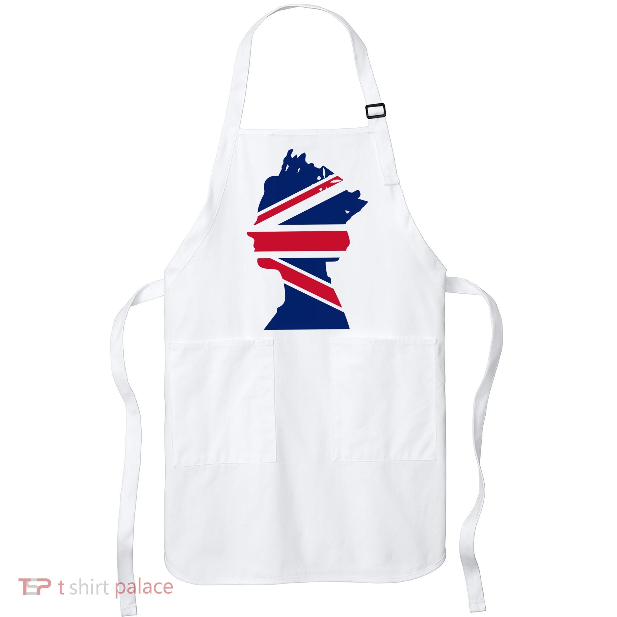 Queen Elizabeth Platinum Jubilee Celebration Queens 70th Anniversary Union Jack Apron