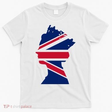 Queen Elizabeth Platinum Jubilee Celebration Queens 70th Anniversary Union Jack T-Shirt