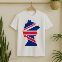 Queen Elizabeth Platinum Jubilee Celebration Queens 70th Anniversary Union Jack T-Shirt thumb 2