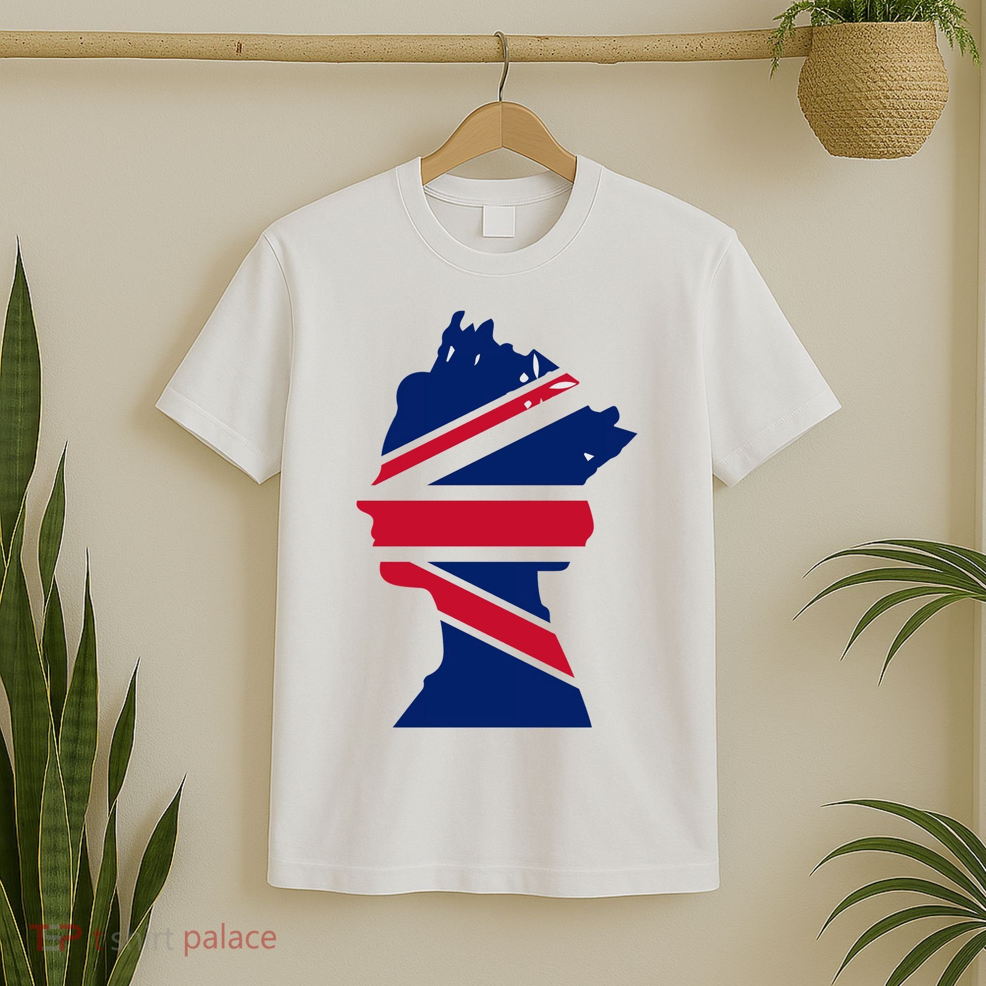 Queen Elizabeth Platinum Jubilee Celebration Queens 70th Anniversary Union Jack T-Shirt