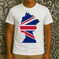 Queen Elizabeth Platinum Jubilee Celebration Queens 70th Anniversary Union Jack T-Shirt thumb 3