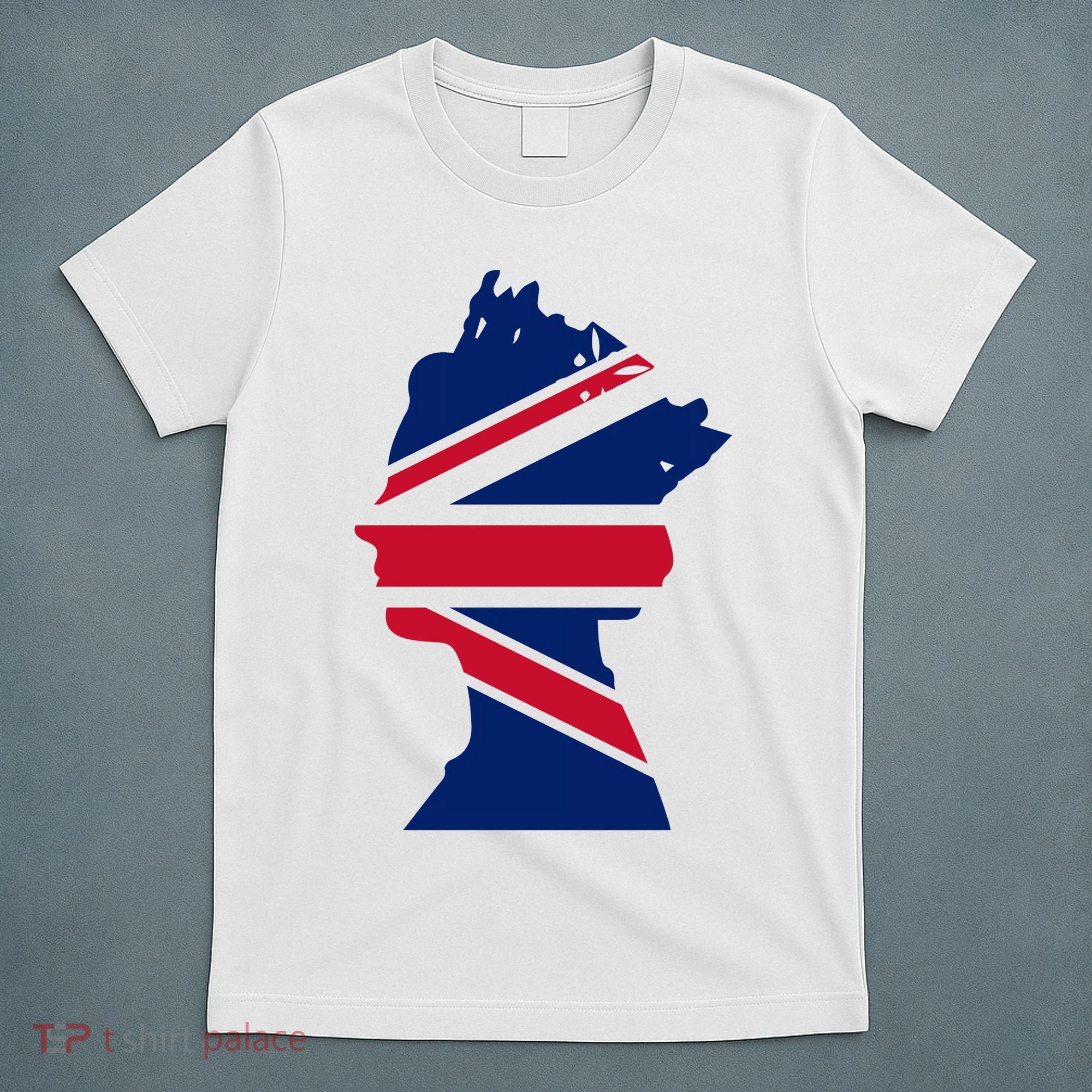 Queen Elizabeth Platinum Jubilee Celebration Queens 70th Anniversary Union Jack T-Shirt