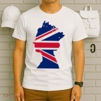 Queen Elizabeth Platinum Jubilee Celebration Queens 70th Anniversary Union Jack T-Shirt thumb 6