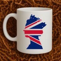 Queen Elizabeth Platinum Jubilee Celebration Queens 70th Anniversary Union Jack Coffee Mug thumb 2