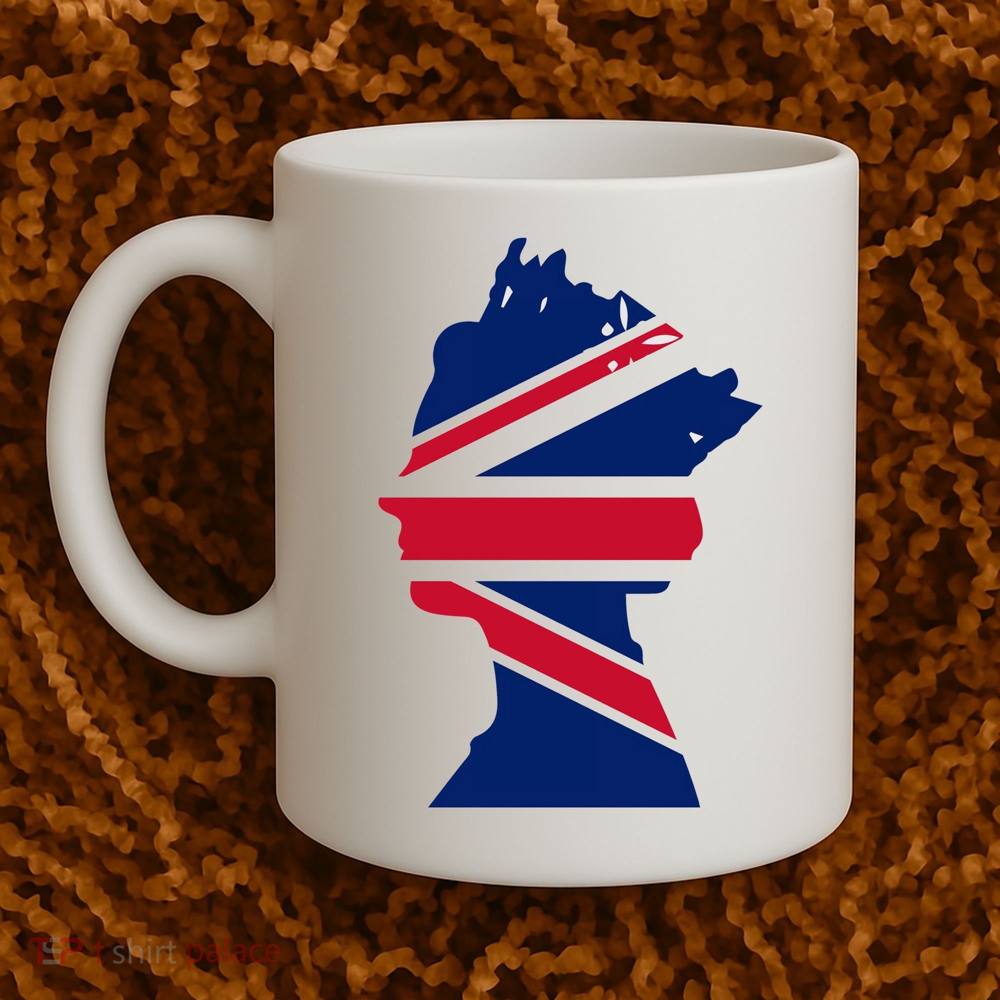 Queen Elizabeth Platinum Jubilee Celebration Queens 70th Anniversary Union Jack Coffee Mug